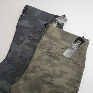NEW Banana Republic Travel Jean (Lot Of 2) Mens 31x32(31"L) Camo Slim Fit